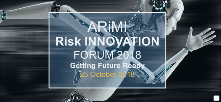 COMPLILEARN INVITED TO SPEAK AT THE ARIMI RISK INNOVATION FORUM 2018